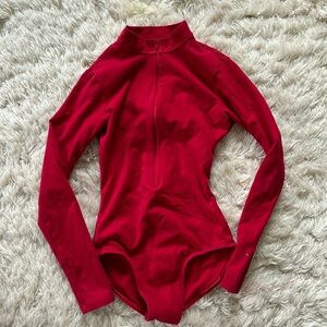 Red Mariia Leotard